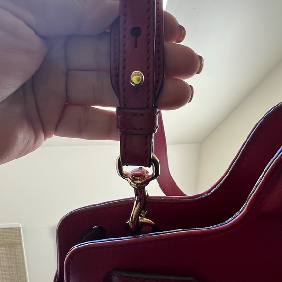 Salvador Ferragamo red leather bag - excellent condition + dust bag - Picture 10 of 10